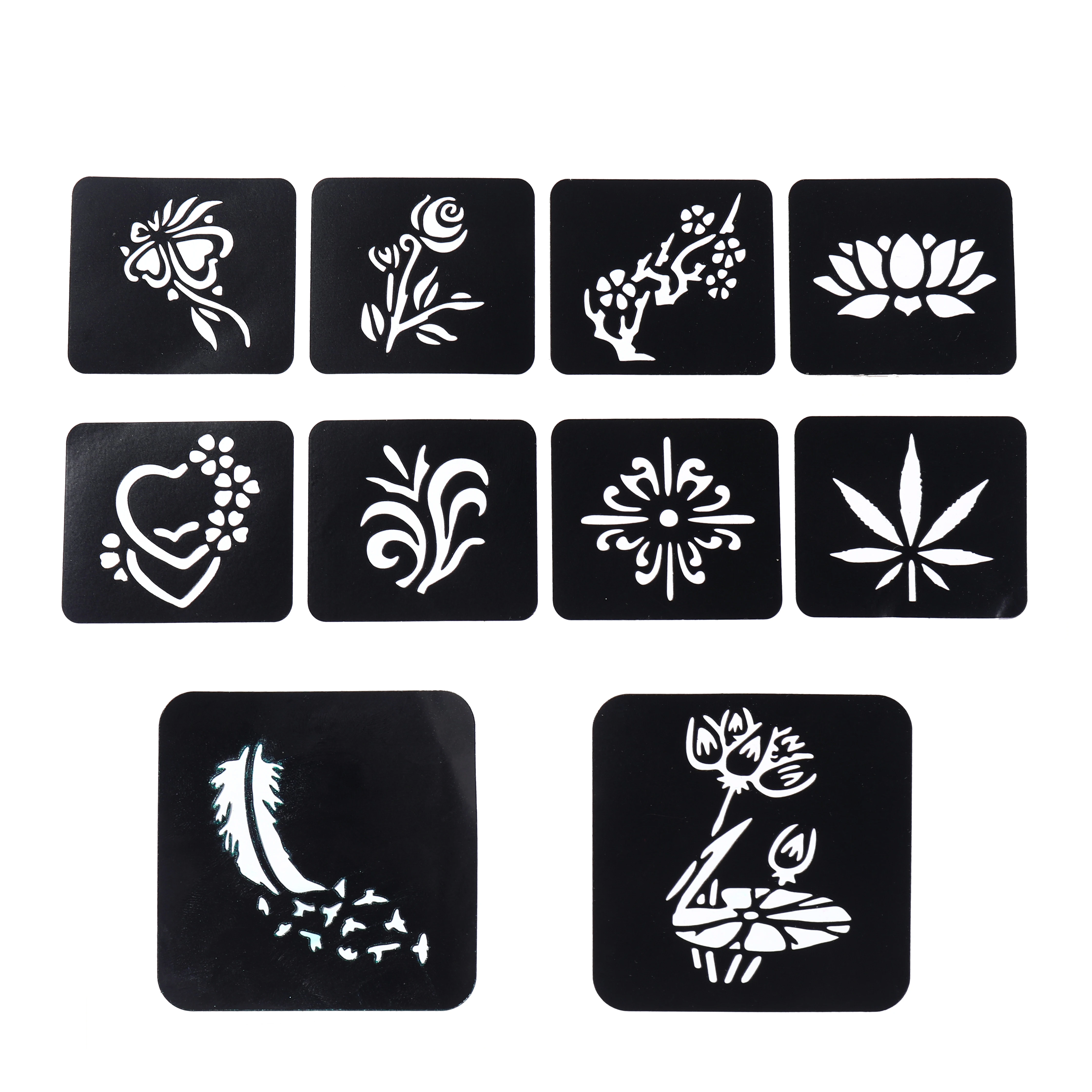 Best Price Factory Sale under UV glow light 6 colors glow in the dark  pigment face paint with  tattoo sticker