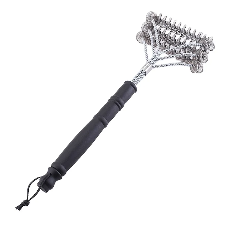 Распродажа, щетка для гриля и скребок для гриля, инструмент для очистки гриля, щетка для очистки из нержавеющей стали для барбекю, безопасная щетка для гриля