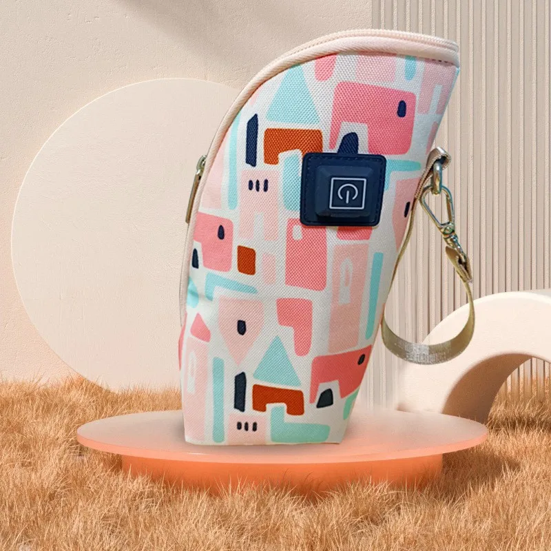 Baby Feeding Bottle Warmer Cooler Bag Usb Travel Milk Bottle Heater Cover Thermostat Portable baby water warmer