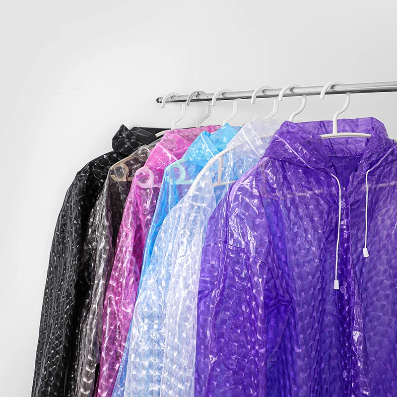 raincoat manufacturers custom logo men raincoat waterproof 3D stereo raincoat for surf