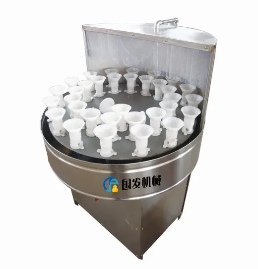 2021 High quality 32 heads semi automatic washing 100 ml glass bottle washing machine