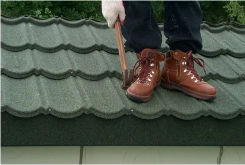 Ethiopia onstruction Materials Affordable Price 50 Years Warranty Metal Stone Coated Roofing Tiles