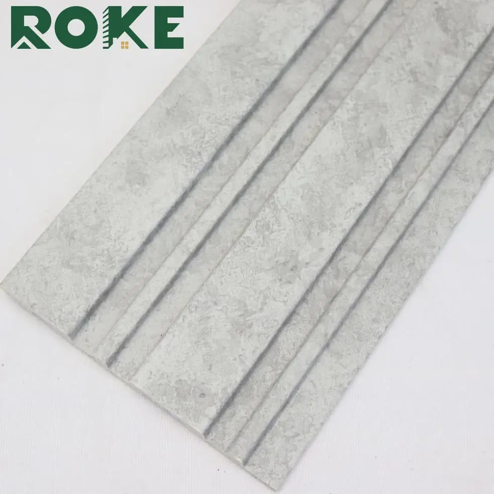Фабрика Roke оптовая продажа экологически чистые Полистирольные настенные украшения легко установить стеновые панели для внутренней стены