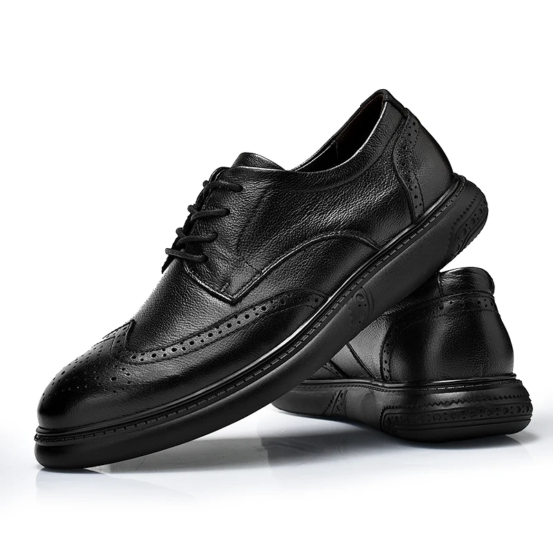 
Manufactory comfortable hotsale casual leather brogues men shoes 