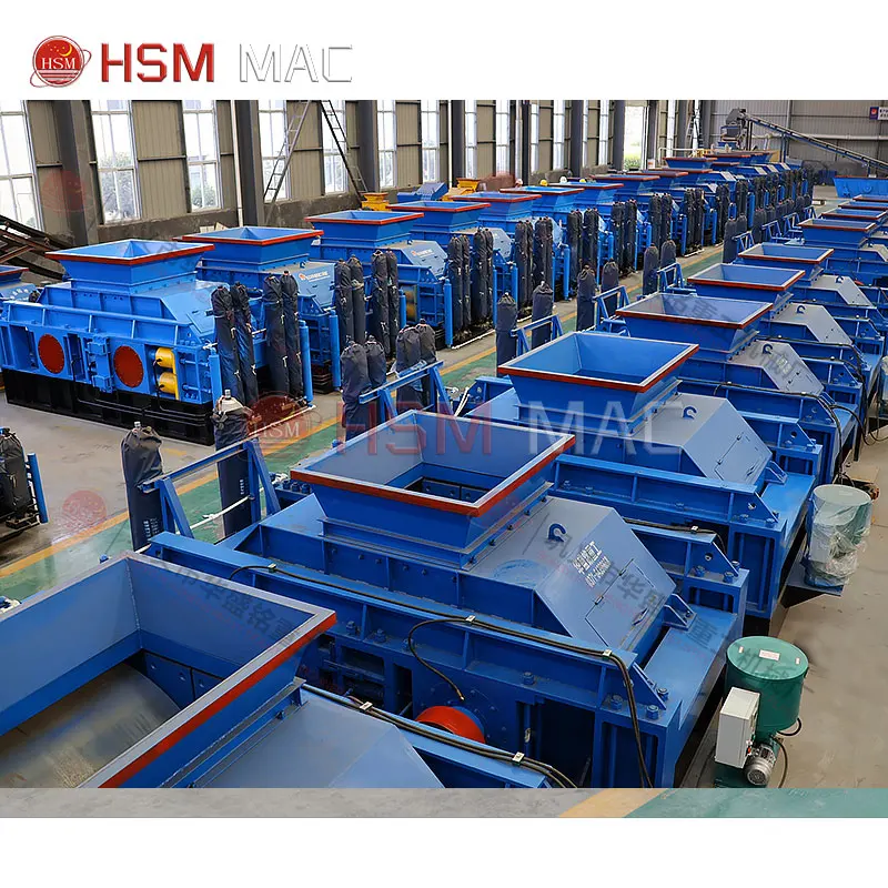 HSM Cheap Factory Price Henan Double Roller Crusher Sand and Counter Roll Sand Making Machine For Sand Plant