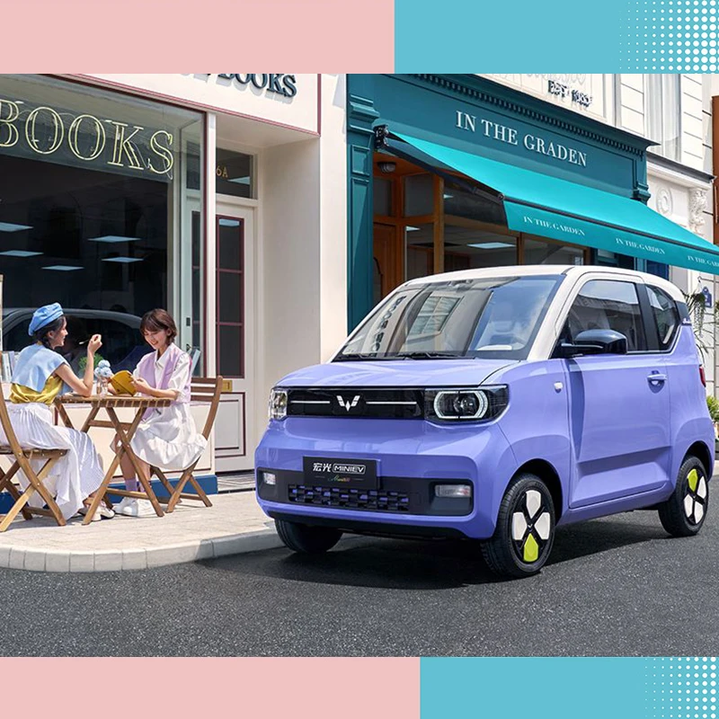 Wuling Mini EV поставщик китайский Электромобиль мини-автомобиль распродажа дешевый для взрослых