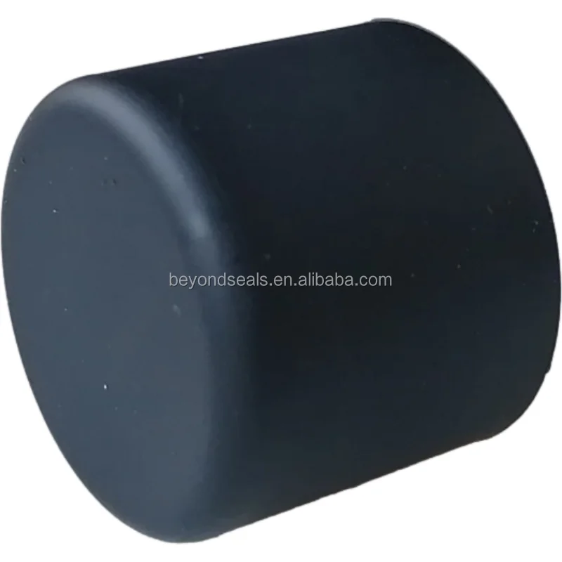 Customized End Caps id3mm to 80mm Flat Round Silicone Rubber Pipe End Cap