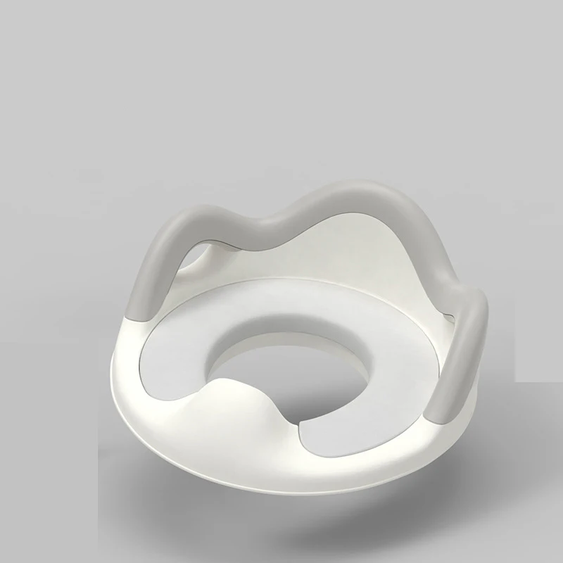 Potty Training Seat for Boys and Girls With Handles, Fits Round & Oval Toilets, Non-Slip with Splash Guard