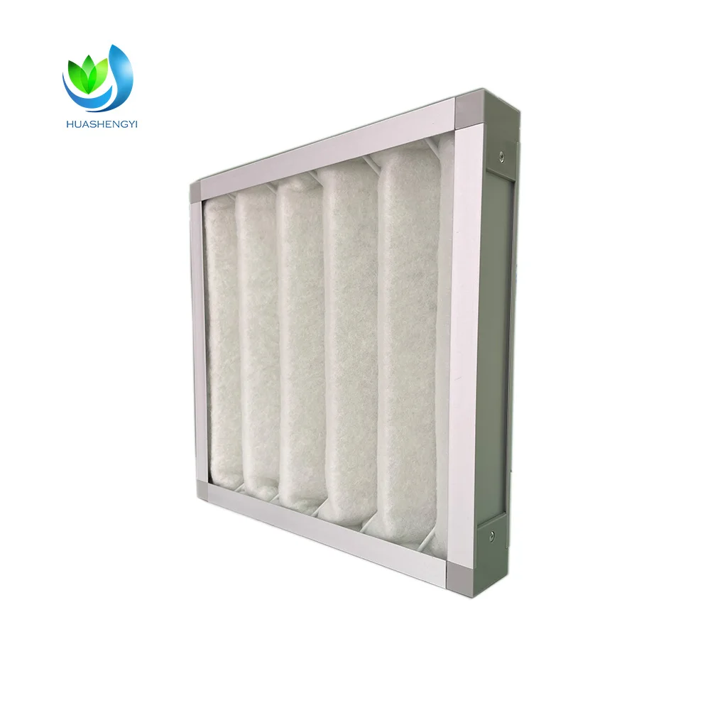 Воздушный фильтр Walson алюминиевый каркас промышленный HVAC HEPA G4 F5 F6 F7 F8 F9 MERV 6