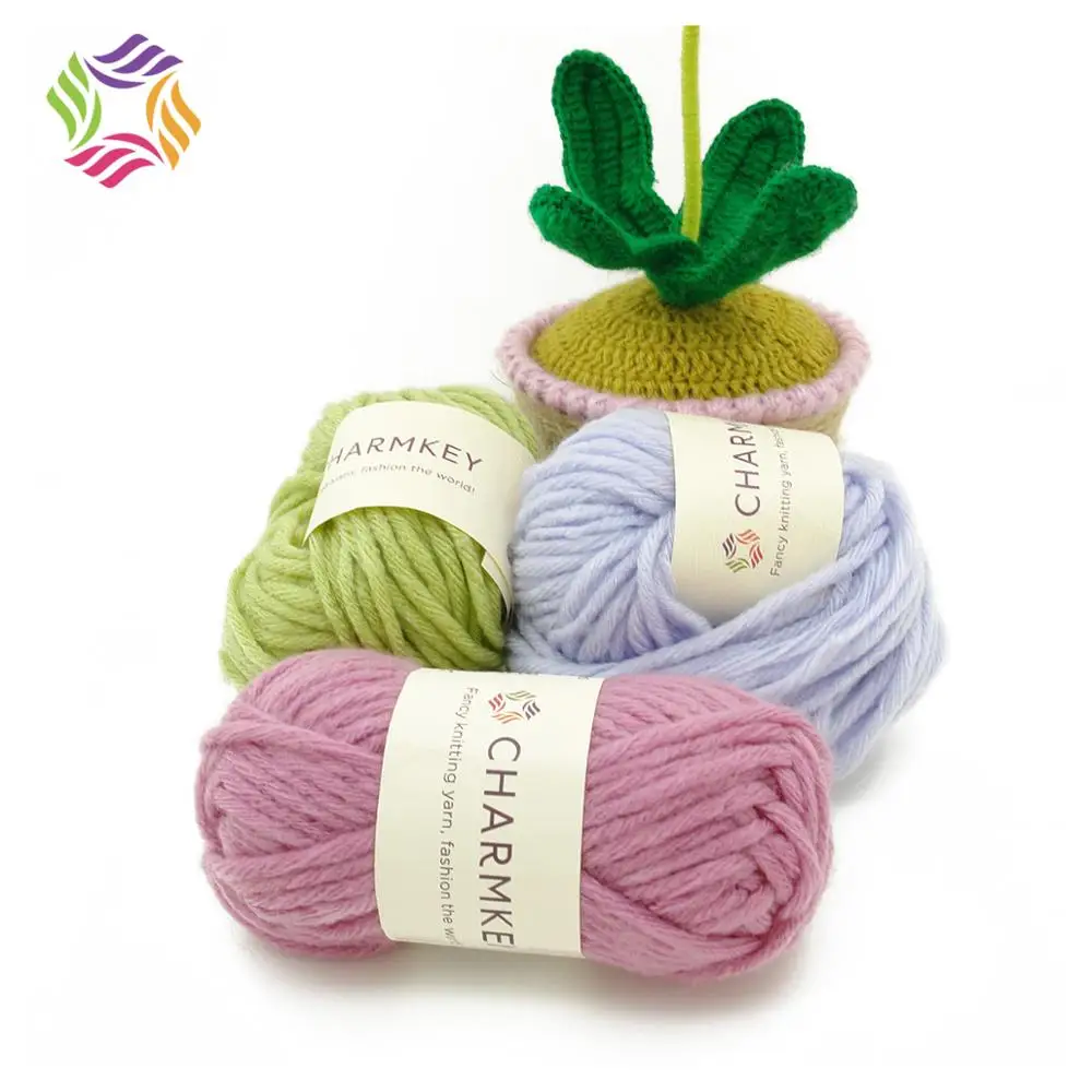  Бесплатные образцы ручная вязка продажа вязаных нитей 100% Детская Пряжа сделано в Китае акриловая пряжа для ручного вязания
