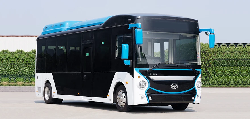 KLQ 6852GEV HIGER BUS Factory manufacture various electric passenger luxury bus for sale