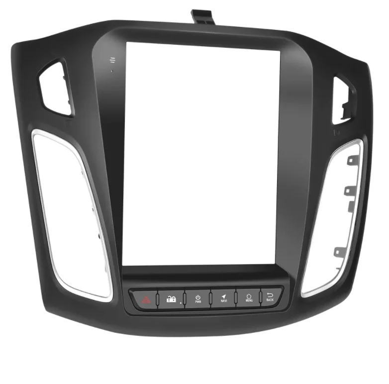 9.7 Inch 2DIN Car Panel For FORD Focus 2012-2018 Screen Radio Fascias Panel Frame 2 Din Headuint Car Stereo Frame