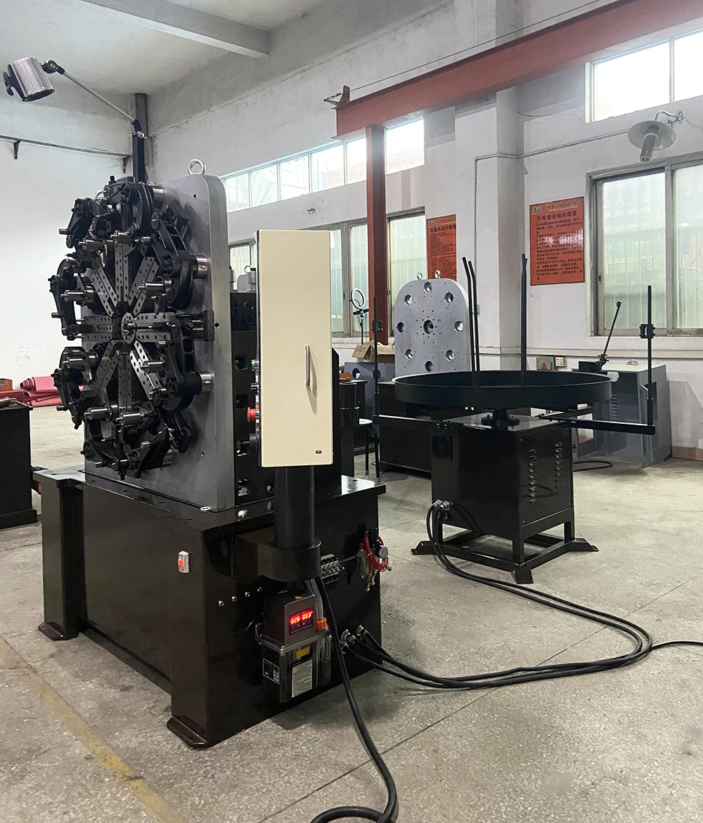 Automatic Torsion Spring Coiling Machine 4 Axis 5mm CNC Spring Zigzag Forming Machine For British Hook Extension Spring