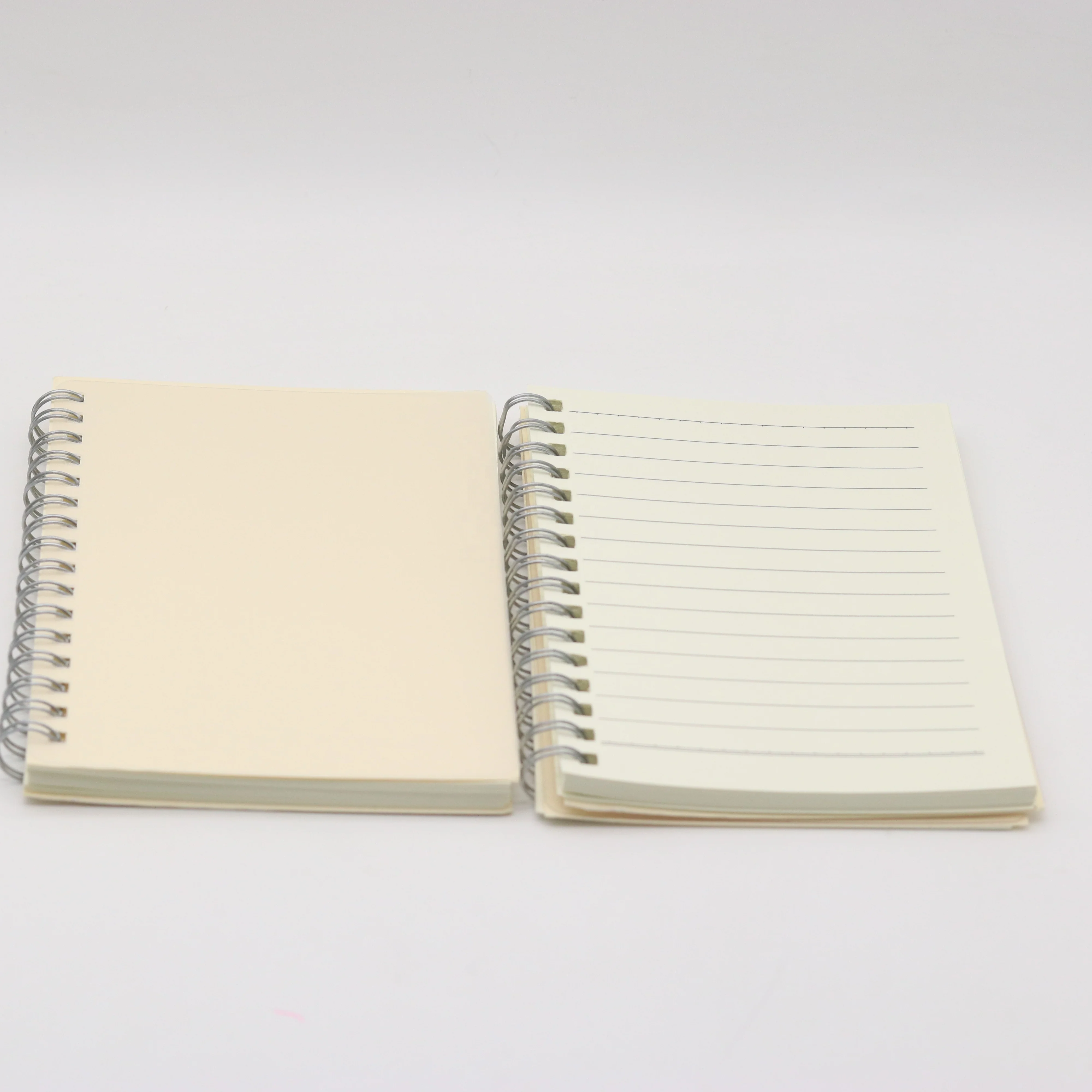 Zeamor A6 A5 Inner Pages with Lined Dotted Waterproof Cover Double Metal Wire Coil Notebook For Students