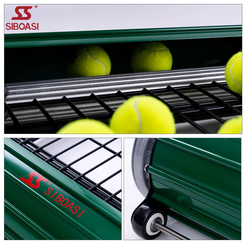 SIBOASI factory hotsale automatic tennis picker tennis ball picking machine S705T
