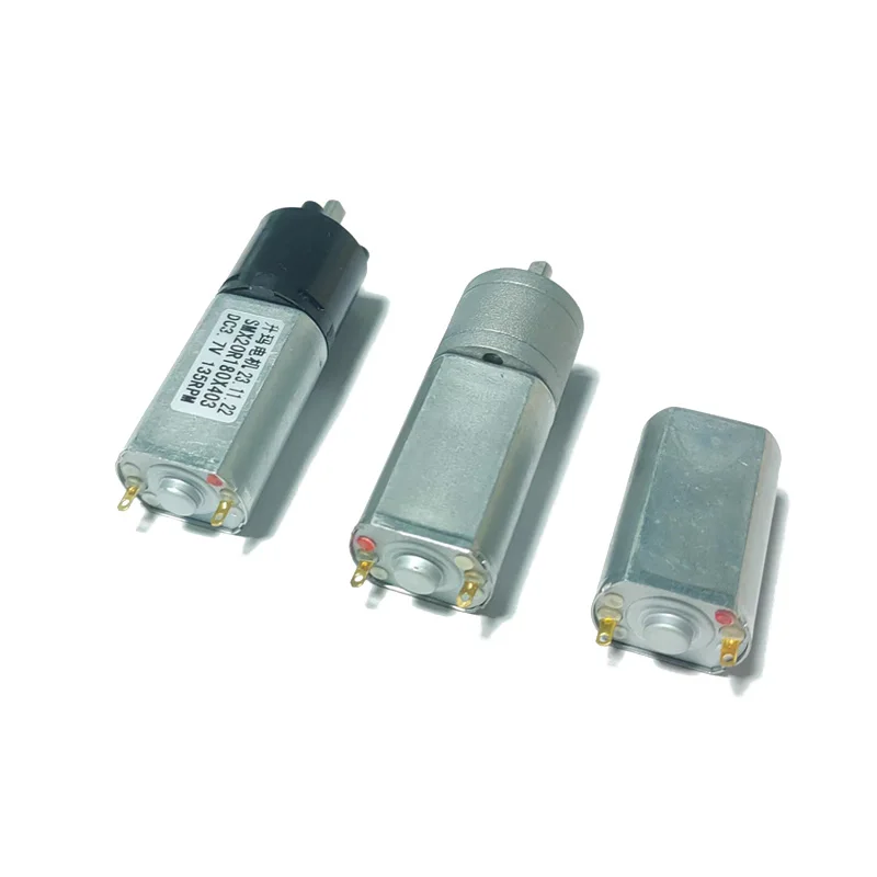 Carbon Brush 180 Micro Gear Box Motor 20mm Low Speed 12 Volt 24 Volt Reduction Mini DC Motor