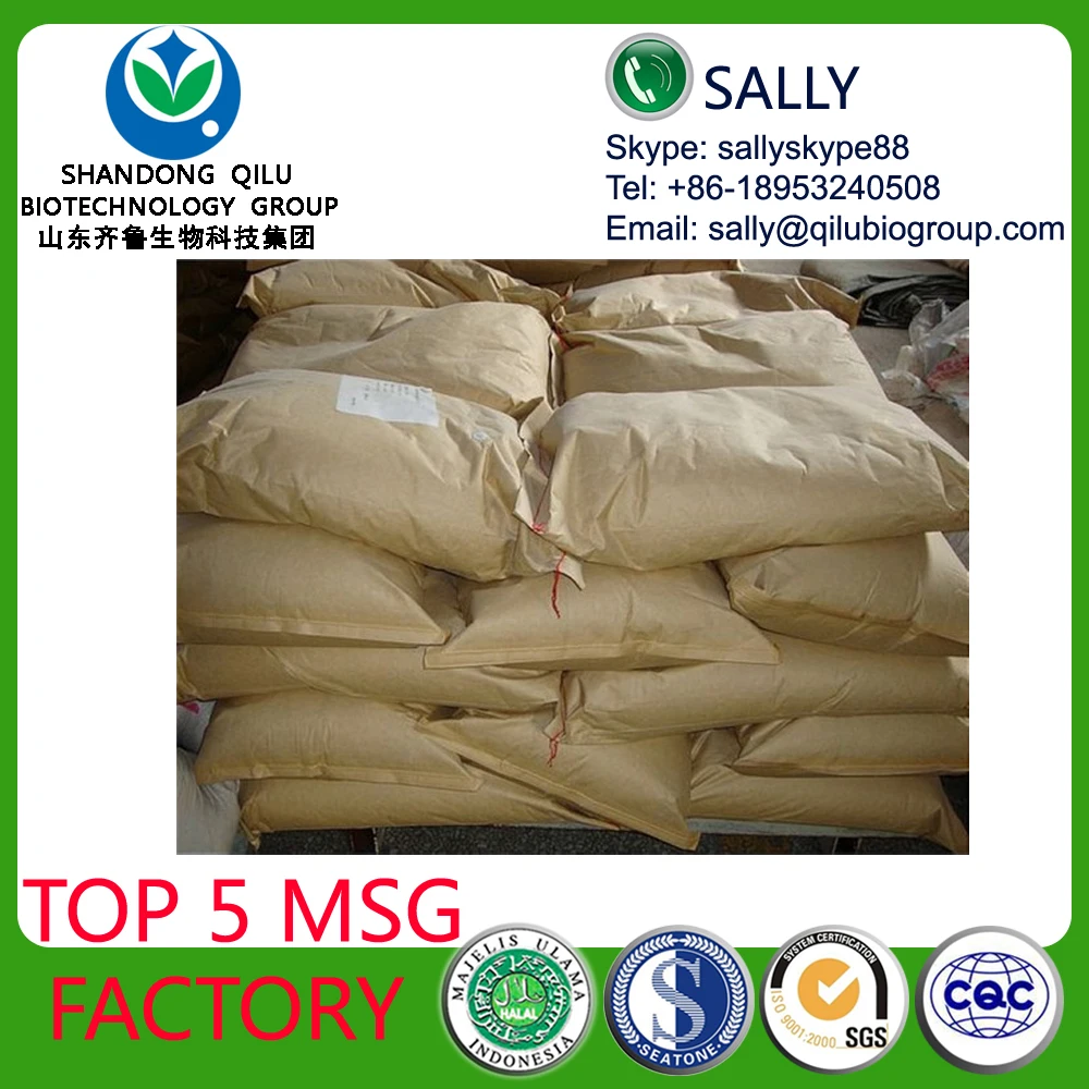 High quality 99% MSG,  monosodium glutamate factory supply