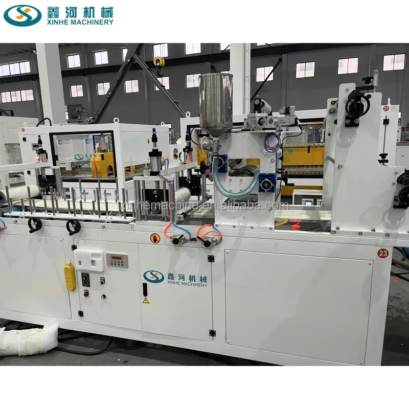 PVC  panel production equipment wpc wood plastic machine  wpc decking production line