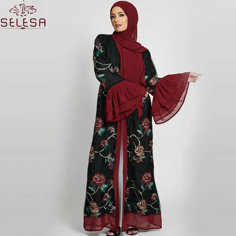 New Stylish Party Dress Wedding Gown Elegant Muslim Hijab Design Your Own Abaya