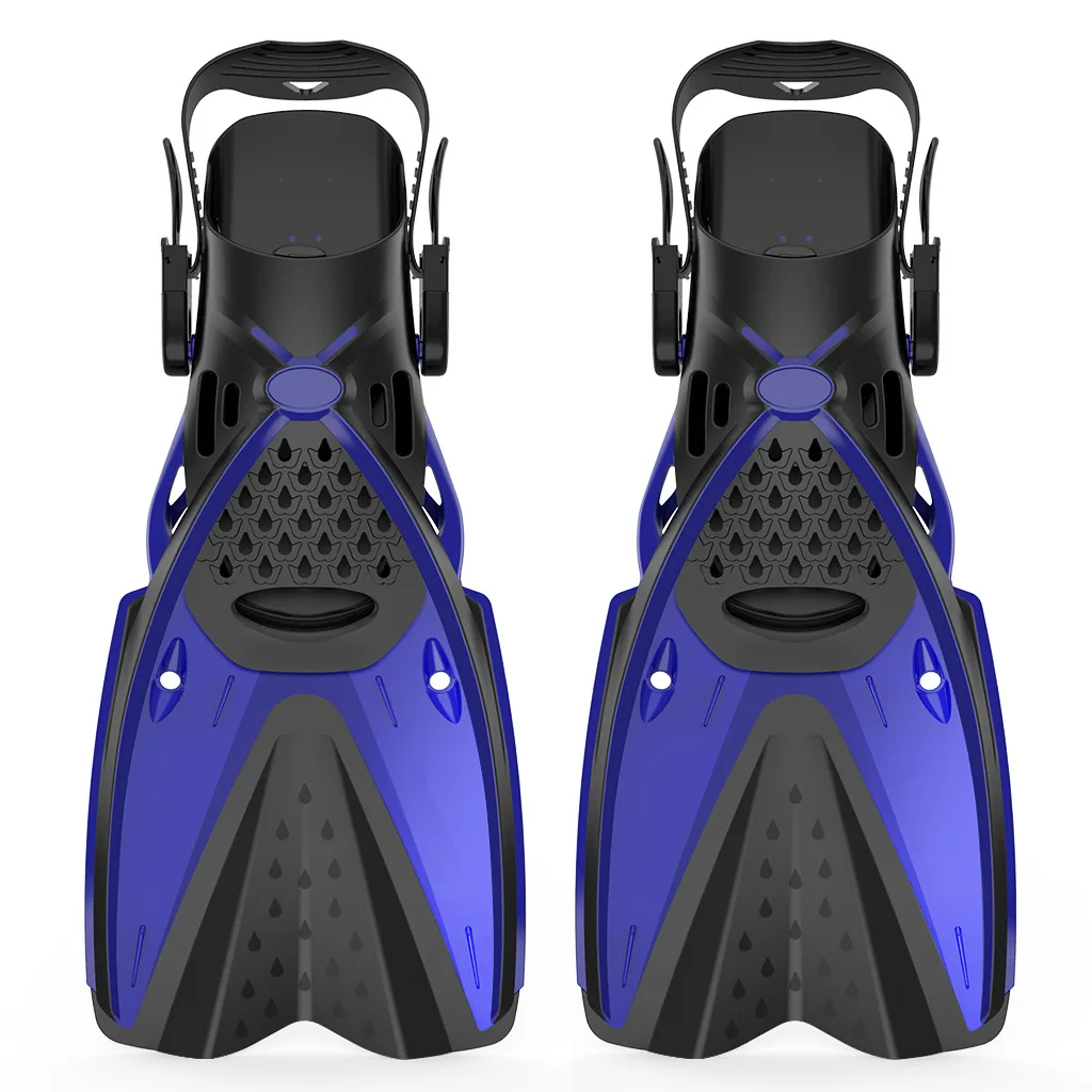 Customized CE Certified Open Foot Snorkeling Swimming Flipper Adjustable Diving Fins with PP TPR Material for Adult and Kids