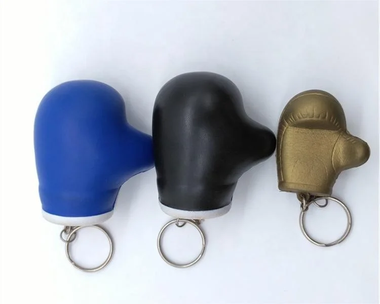 PU Foam Gloves Keychain New Stress Ball Cotton Pendant Gifts Extrusion Vent Pressure Ball Wholesale Squeeze Toys