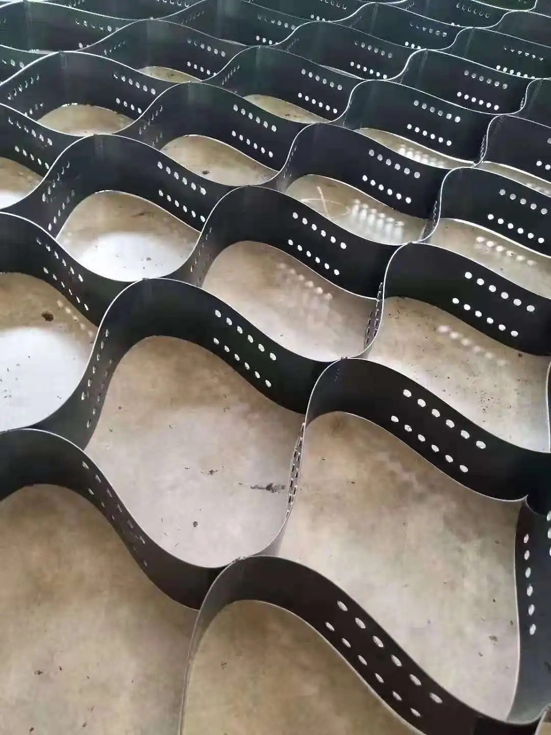 Good Supplier Competitive Price Plastic Geocell For Road Gravel Grid Geocell