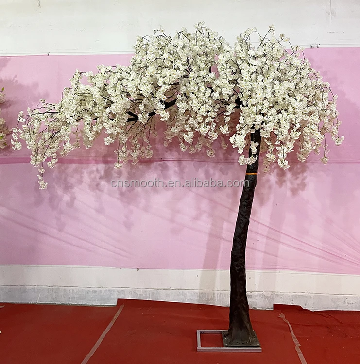Hot Sales Tall Sakura Trees White Pink Cherry Blossom Trees For Party Events Decoration