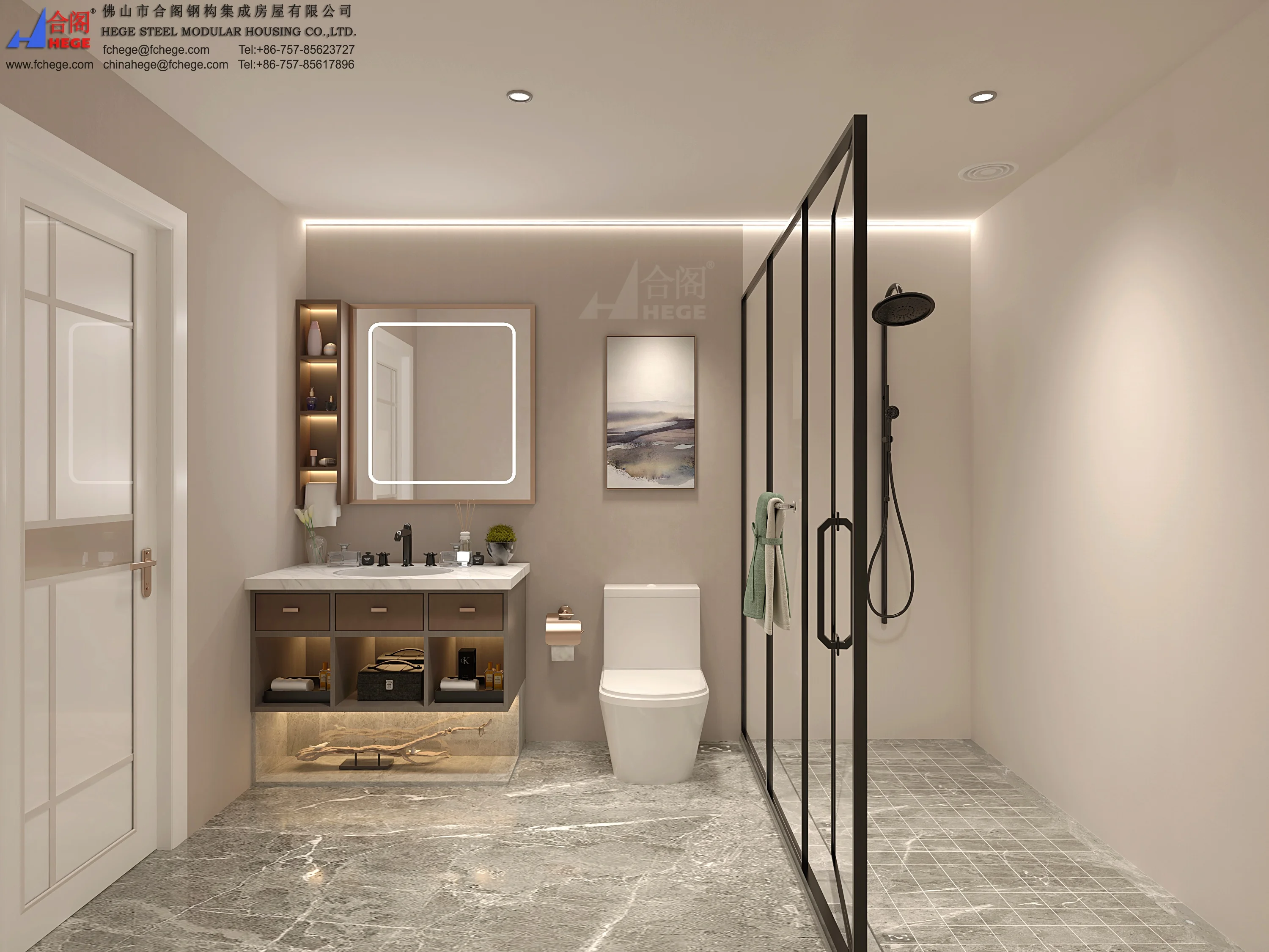 Prefabricated Portable Modular Prefabricated House Modern Luxury 20 40 Foot Combination Container Shop/Cafe