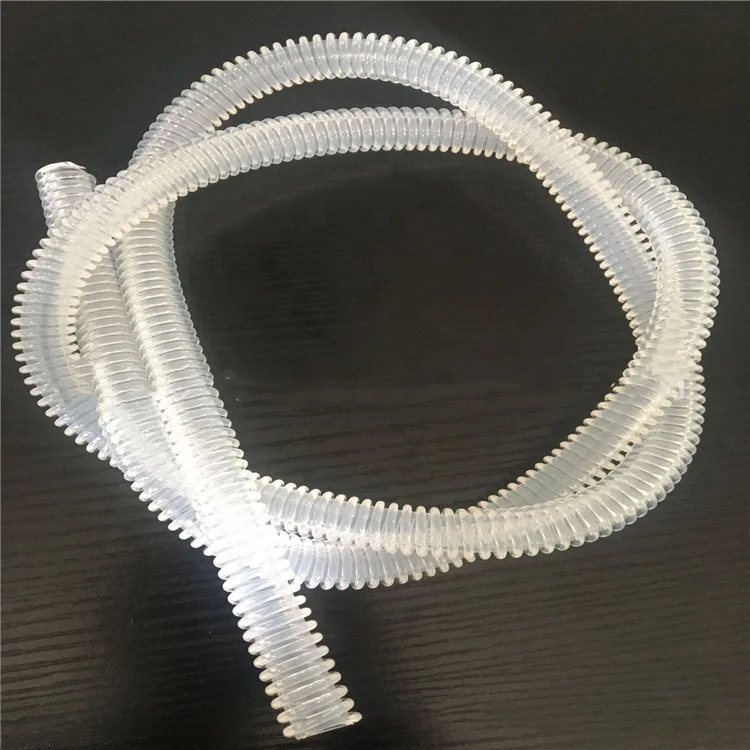 
Медицинская гофрированная трубка из силикона и резины под заказ 