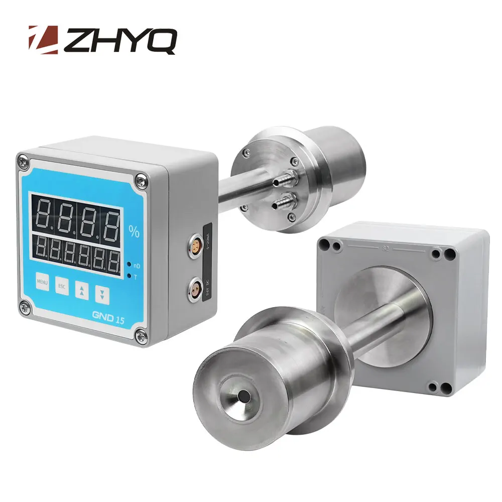 high operating temperature digital inline process refractometer for monitoring hygiene in food manufacturing