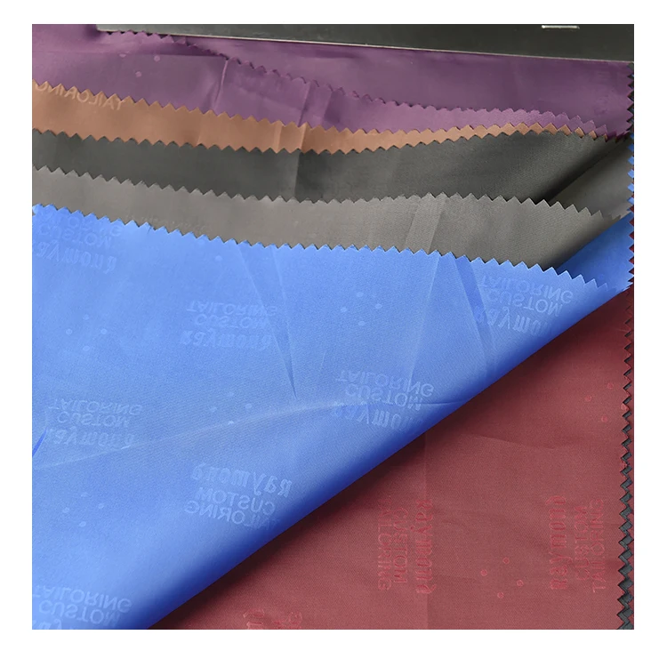 
Polyester 210T Taffeta 80G/M Plain dyed Embossed for Lining 