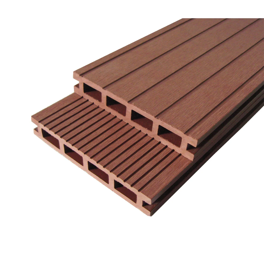 Outdoor anti-warped anti-UV Modern Wood Plastic Composite Deck Board WPC Decking Tiles WPC floor board composite deck board