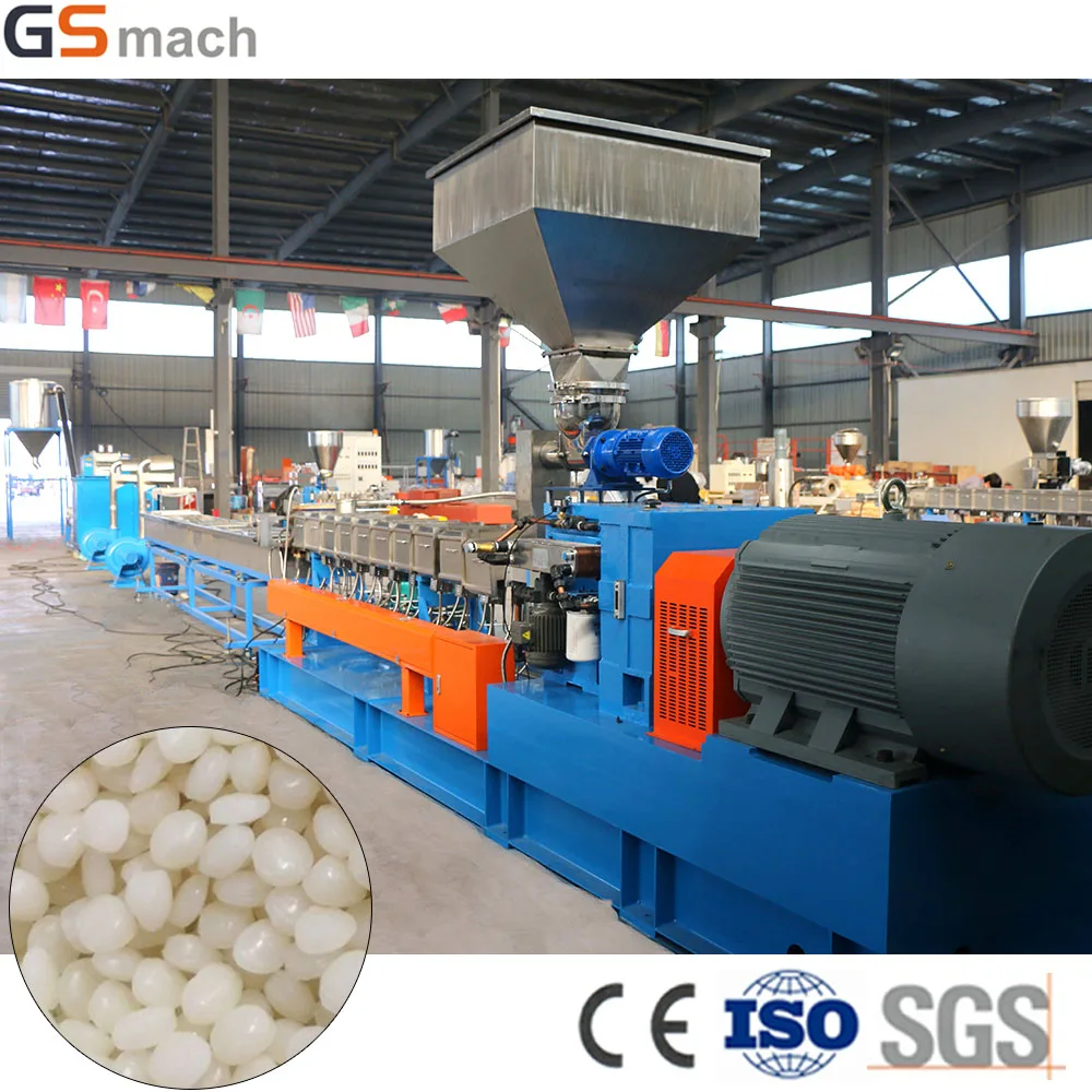 Гранулятор для переработки пластиковых бутылок с водяным охлаждением продажи