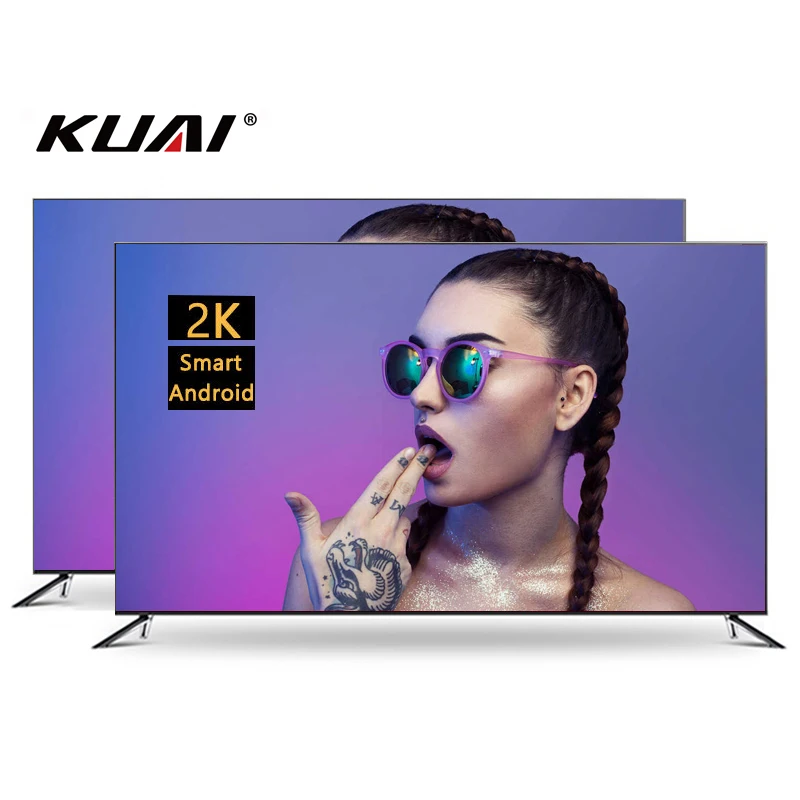Телевизор с завода оптом HDR цифровой 2K Full HD LED Телевизор 43 дюйма Android Smart Tv