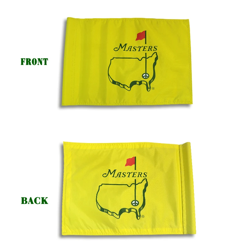 Manufacturer Direct Selling Custom Plastic Golf Flag Golf Course Flag  Poles