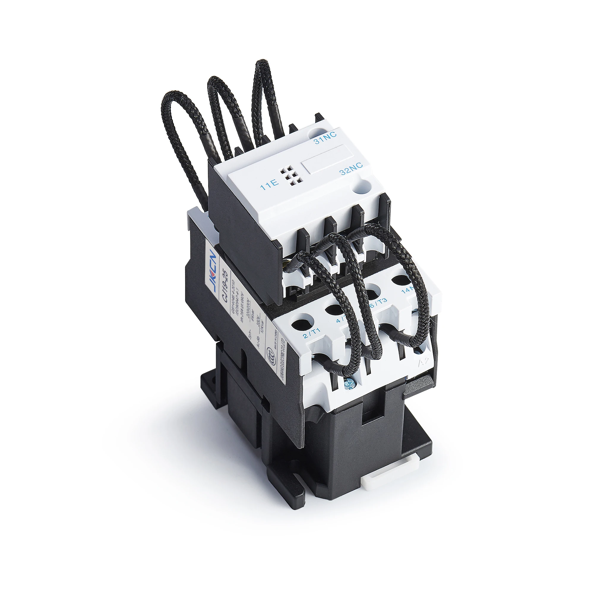 Jkcn высокое качество CJ19-25A контактор переменного тока для коммутационного конденсатора/CJ19 Переключенный конденсатор с алюминиевой крышкой серии