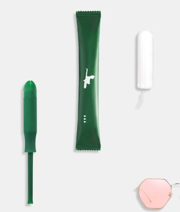 Тампоны из органического хлопка биоразлагаемые экологически чистые тампоны с аппликатором мягкие закругленные для