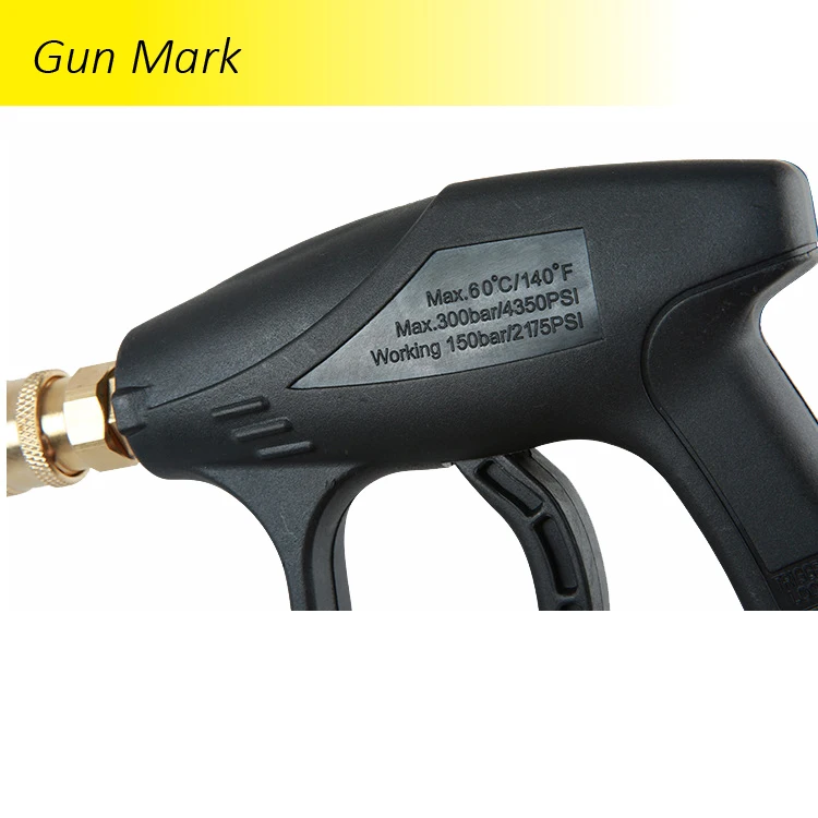 High Quality 4350 Psi Brass Stainless Steel Pvc Professional Water Spray Gun Price