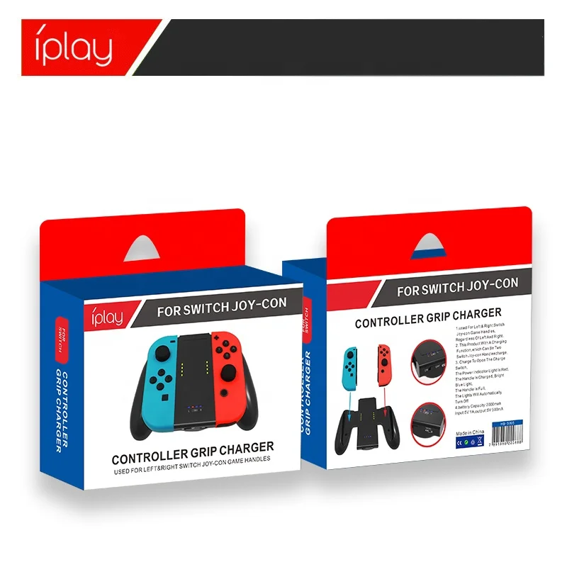 Nitendo Charging Comfort Grip Stand Handle Controller Grips Charger Fit for Switch Joy Con