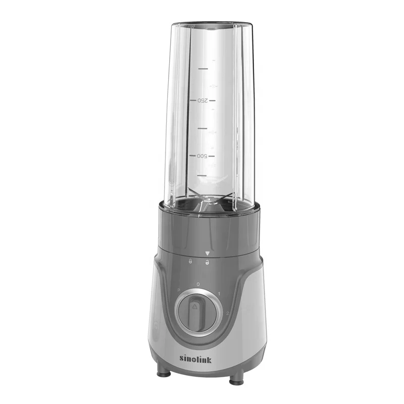 High Speed Liquidificador e misturador portatil pessoal profissional de 1000 W para uso com copo e tampa