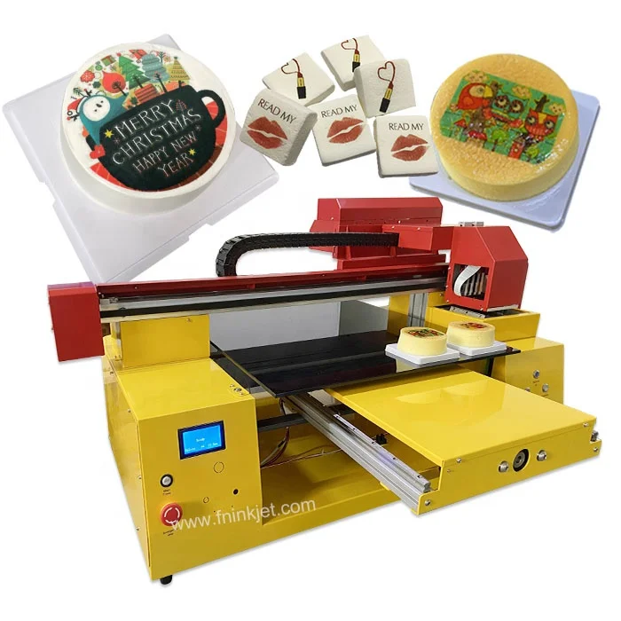 FNINKJET A1 A2 A3 все в одном прямые поставки еду 3d торт на день рождения кофе конфеты печенье помадка m & принтер цена