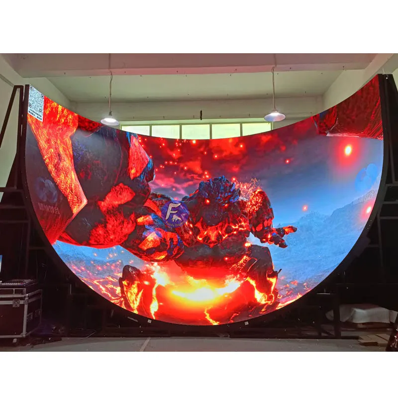fine pitch COB P0.78 P0.9 P1.25 LED Wall for commercial flexible led video wall for Virtual shooting Living room stage concert