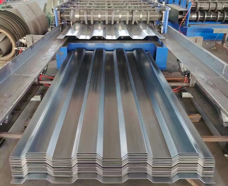 Metal Deck Roll Forming Machine Steel Decking Sheet Making Machinery