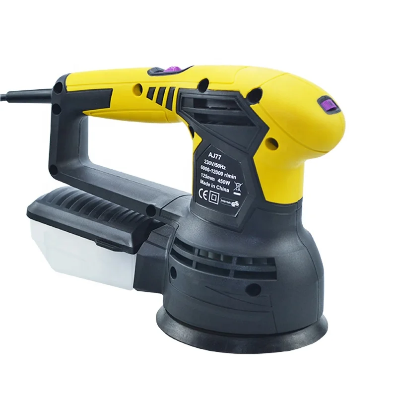 460W/3.7A Portable Hand Held Polisher Orbital Vacuum Sander