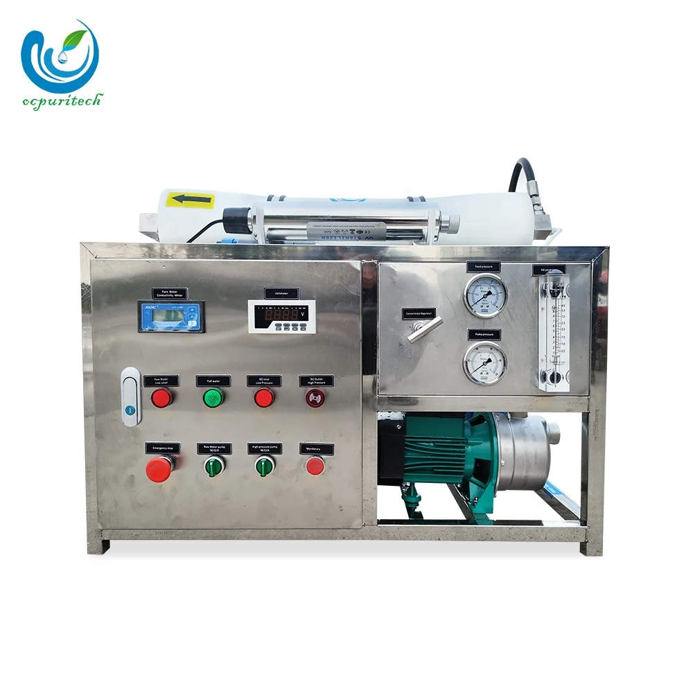 100LPH water desalination machines salt water to drinking water desalination plants for boat