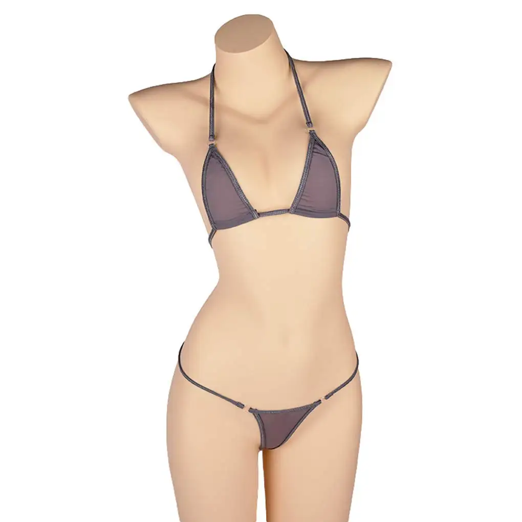 New Arrivals Fashion Triangle Strings 2 Piece Sexy Bathing Suits Swimwear Swimsuits Micro Bikini For Women Customized