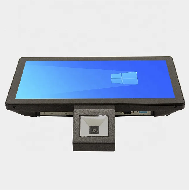 Высокое качество 15 6 дюймов емкостный сенсорный экран pos опционально windows/android OS Настенный Контролер цены со сканером штрих-кода