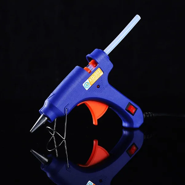 Multi-color hot melt glue gun household children handmade 20W electric glue gun 7mm11mm glue gun tool high viscosity strong