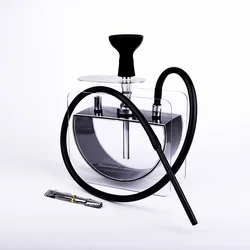 wholesale high quality hookah acrylic portable fashion shisha factory sale directly