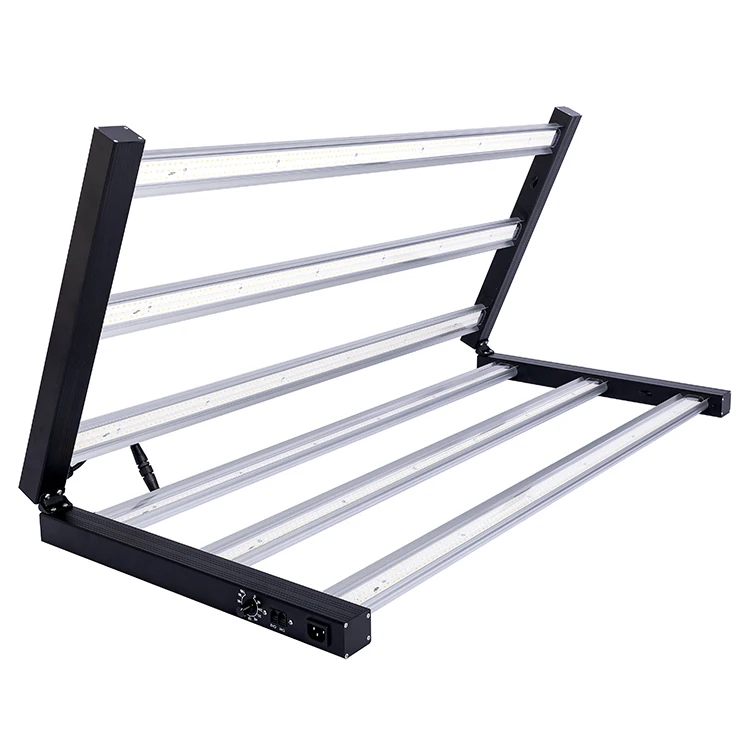 720W Folding Aluminum Hydroponic LED Grow Lights Indoor Greenhouse Horticulture Cheaper Price 1000W 640W 660W Options IP65 Bloom